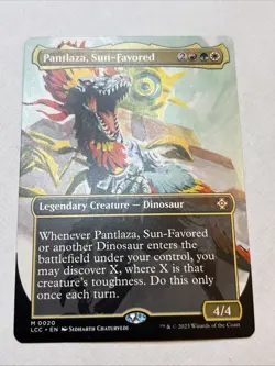 Pantlaza, Sun-Favored (Borderless) Commander: the Lost Caverns of Ixalan Regular - Image 1