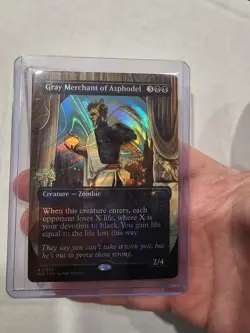 Gray Merchant of Asphodel Halo Foil MTG Secret Lair Countdown Kit - Image 1