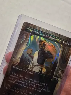 Gray Merchant of Asphodel Halo Foil MTG Secret Lair Countdown Kit - Image 2