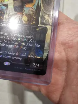 Gray Merchant of Asphodel Halo Foil MTG Secret Lair Countdown Kit - Image 5