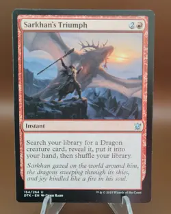 Sarkhan's Triumph x1 MTG Dragons of Tarkir Magic Near Mint NM English - Image 1