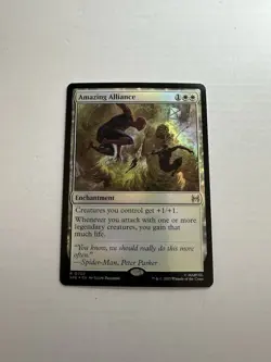 Amazing Alliance NM Marvel's Spider-Man: Eternal-Legal Foil Magic The Gathering - Image 1