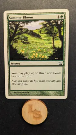 Summer Bloom - 9th Edition - NM English MTG TCG JJC - Image 1