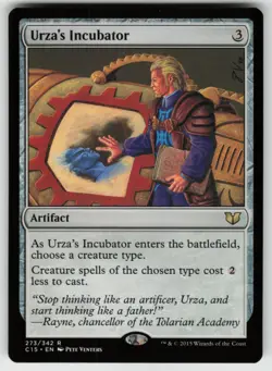 MTG Urza's Incubator R Commander 2015 273 LP - Image 1