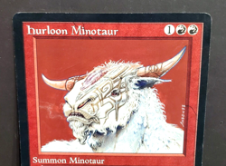 MtG Oversized 6 x 9 HURLOON MINOTAUR Promo Magic - Image 2