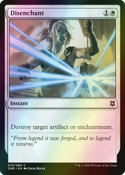 MTG Disenchant Foil ** Zendikar Rising ** English - Image 1