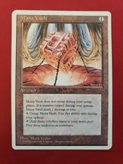 Mana Vault 4th Ed. #334 MtG - Image 1