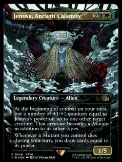 Jenova, Ancient Calamity (Borderless) Final Fantasy Foil - Image 1