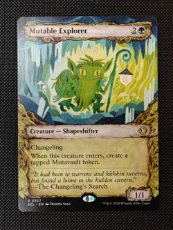 Mutable Explorer - Showcase - Non-foil - Lorwyn Eclipsed - #327 - NM - Image 1