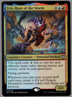 Eris, Roar of the Storm 0005 Foil Mythic Outlaws of Thunder Junction MTG NM - Image 1