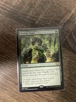 Worldly Tutor Commander Collection: Green Regular - Image 1