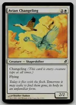 Avian Changeling C Lorwyn 4 NM - Image 1