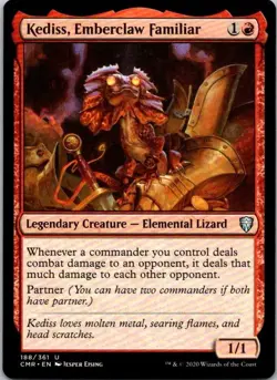 MTG Magic The Gathering Kediss Emberclaw Familiar Commander Played See Scan - Image 1