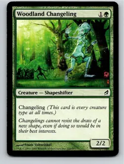 Magic the Gathering Woodland Changeling Lorwyn MTG Free Shipping! - Image 1