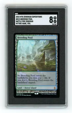 BREEDING POOL ZENDIKAR EXPEDITIONS FOIL SGC8 NM-MT MAGIC THE GATHERING HI GRADE! - Image 1