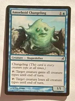 Magic MTG - Amoeboid Changeling - Lorwyn - LP - Image 1