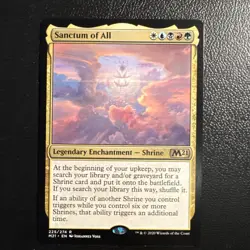 Sanctum of All - Rare M21 Core Set 2021 English Regular MTG Magic NM/M - Image 1