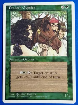1 BANNED MTG | Pradesh G | Fourth Edition | 1995 | Magic The Gathering |NM - Image 1