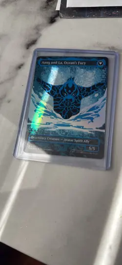 Aang, Swift Savior (Borderless) (Neon Ink Foil) Avatar: The Last Airbender Foil - Image 2