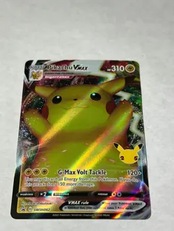 Pikachu VMAX SWSH062 Promo SWSH Black Star Pokemon Near Mint - Image 1