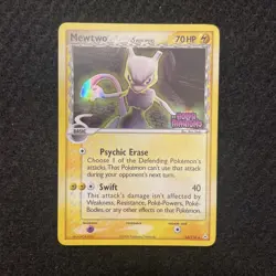 Mewtwo Delta Species 24/110 - EX Holon Phantoms Stamped Reverse Holo NM-LP - Image 1