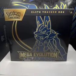 Pokemon Mega Evolution Lucario Elite Trainer Box ETB New & Sealed - Image 1