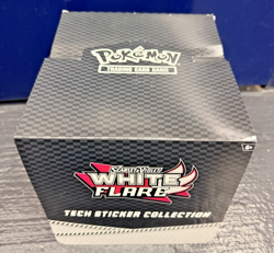 Pokemon TCG White Flare Tech Sticker COLLECTION CASE & DISPLAY BOX - 12ct - Image 2