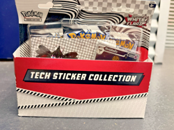 Pokemon TCG White Flare Tech Sticker COLLECTION CASE & DISPLAY BOX - 12ct - Image 5