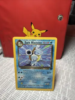 Pokemon TCG Dark Blastoise 20/82 Rare Non-Holo Lp To Nm Condition - Image 1