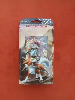 POKEMON FACTORY SEALED V BATTLE THEME DECK LYCANROC - Image 1
