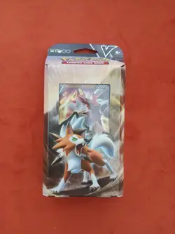 POKEMON FACTORY SEALED V BATTLE THEME DECK LYCANROC - Image 2