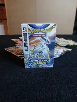 Pokemon Sword & Shield Brilliant Stars Build and Battle box+15 Booster Packs New - Image 2