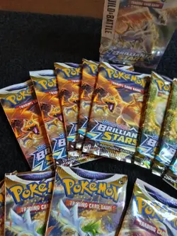 Pokemon Sword & Shield Brilliant Stars Build and Battle box+15 Booster Packs New - Image 4