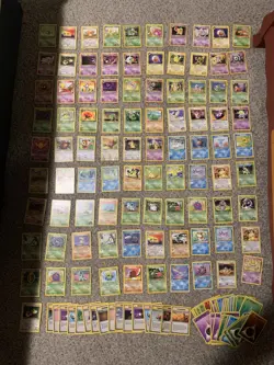 Pokemon TCG Lot of 141 Common/Uncommon - Ivysaur Kingdra Girafarig Donphan Eevee - Image 1