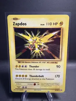 Zapdos 42/108 Evolutions Holo Rare Pokemon NM/MINT - Image 1