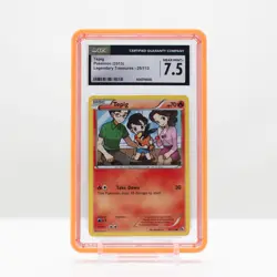 Pokemon Tepig #25 Legendary Treasures 2013 - CGC 7.5 - Image 1