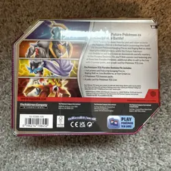 Pokemon TCG Gouging Fire EX Tin Paradox Destinies (Obsidian Temporal Twilight) - Image 2