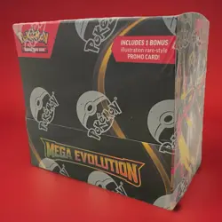 Pokemon TCG Mega Evolution Booster Display Box 36 Packs Factory Sealed New Promo - Image 1