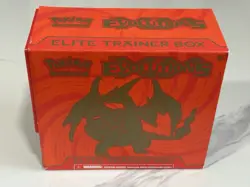 Pokemon XY Evolutions Charizard Empty ETB Elite Trainer No Packs! - Image 1