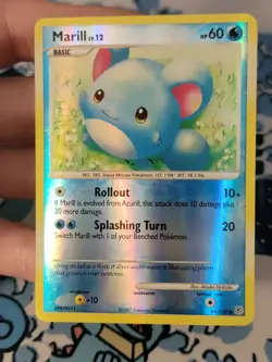 Marill 88/130 2007 Diamond & Pearl Reverse Holo Common LP - Image 1