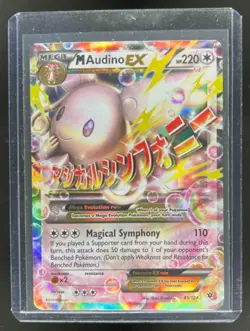 2016 Pokemon XY Fates Collide Mega Audino Holo #85/124 - Image 1