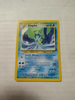 Pokemon Card - Neo Revelation 19/64 - KINGDRA (rare) - Pokemon TCG - WOTC - Image 1