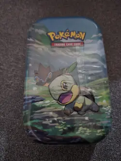Pokemon TCG: Sinnoh Stars Mini Tin featuring Turtwig and Luxray NEW SEALED - Image 1