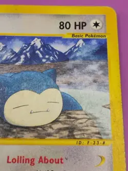 Snorlax 100/144 Skyridge Ereader Regular Vintage Pokemon Card - Image 3
