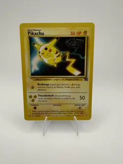 Pokemon TCG Black Star WB First Movie Promo Pikachu 4 A - Image 1
