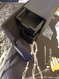 Yu-Gi-Oh! WCQ Regional Tower Deck Box Black Used - Image 2