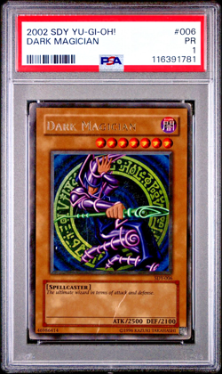 PSA 1 SDY-006 Dark Magician Ultra Rare 2002 Yugioh Starter Deck Yugi Original - Image 1
