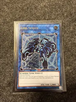 Link Spider Yu-Gi-Oh! Ultimate Rare Unl Ed OP07-EN002 - Image 2