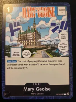 Mary Geoise OP05-097 Common Awakening Of The New Era One Piece Card Game - Image 1
