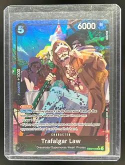 2025 One Piece Anime 25th Collection Trafalgar Law Super Rare #EB02-045 - Image 1